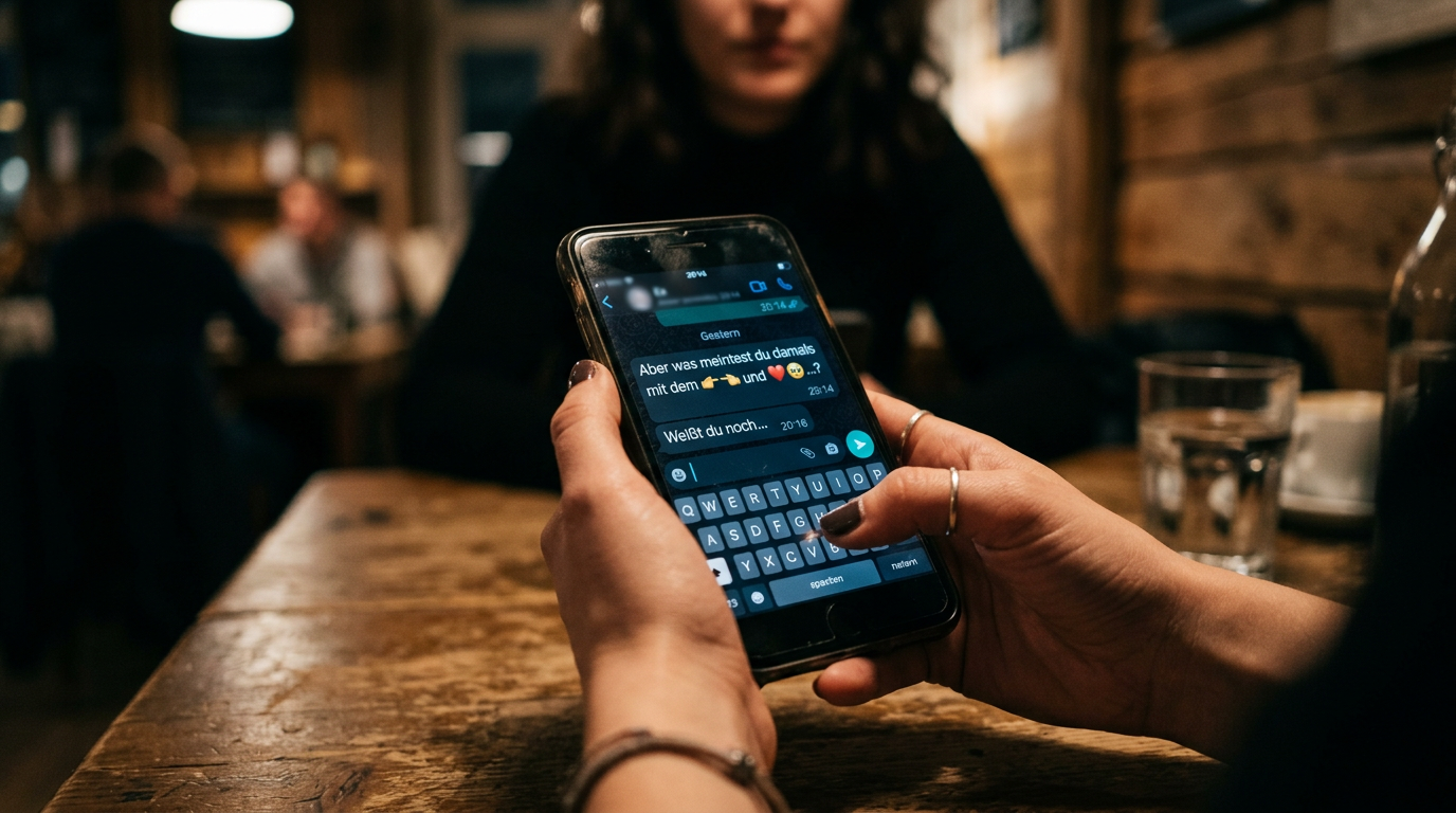 Bedeutung von Emoticons beim Dating mit dem Ex auf WhatsApp