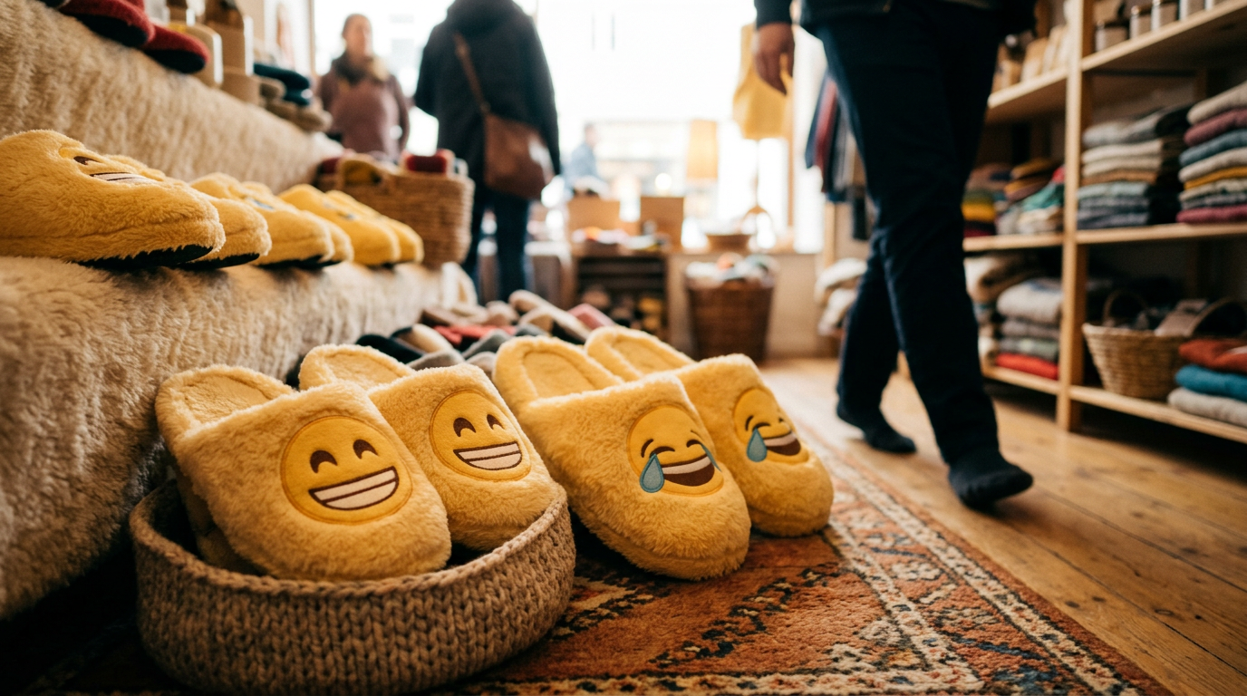 Emoji Hausschuhe kaufen