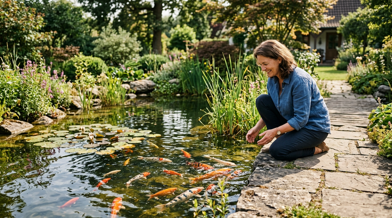 Welche Fische dürfen im Teich nicht fehlen?